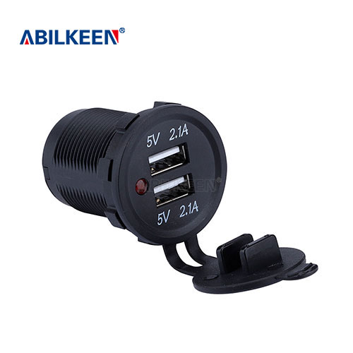 DS5B01X 5V 4.2A USB Car Charger Dual USB Socket