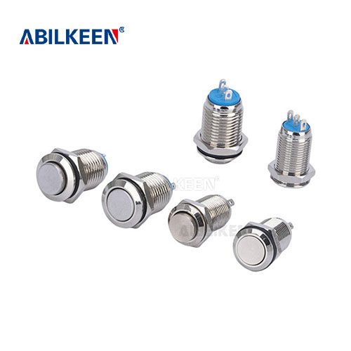 IB12Q 12mm Metal Push Start Button Switch   