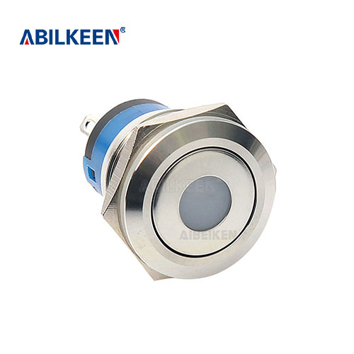 IB19Z-P10-D-N 19mm Push Button Switch With Dot Led 