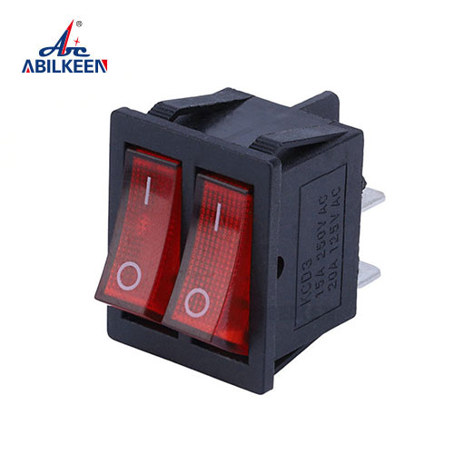 KCD2-2101 2 Way Button Power Switch