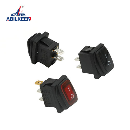 KCD3-101W Waterproof Mini Rocker Switch