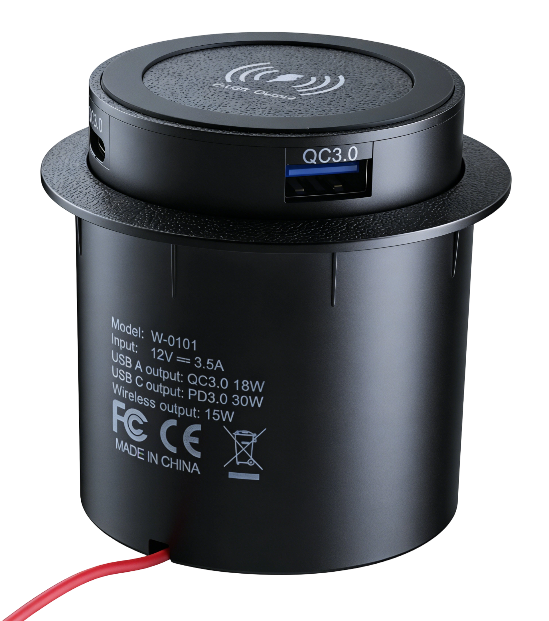 AIBEIKEN DS069B: The All-in-One Embedded Charger for Modern Workspaces and Vehicles